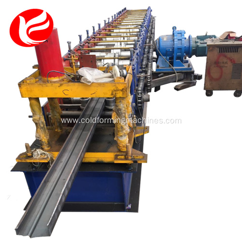 Steel door frame roll forming machine